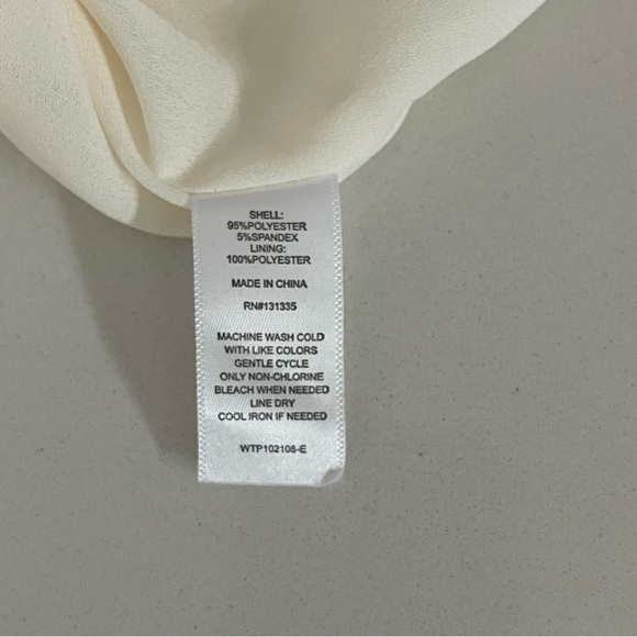 NWOT Allison Joy Ivory scalloped camisole - Picture 5 of 7